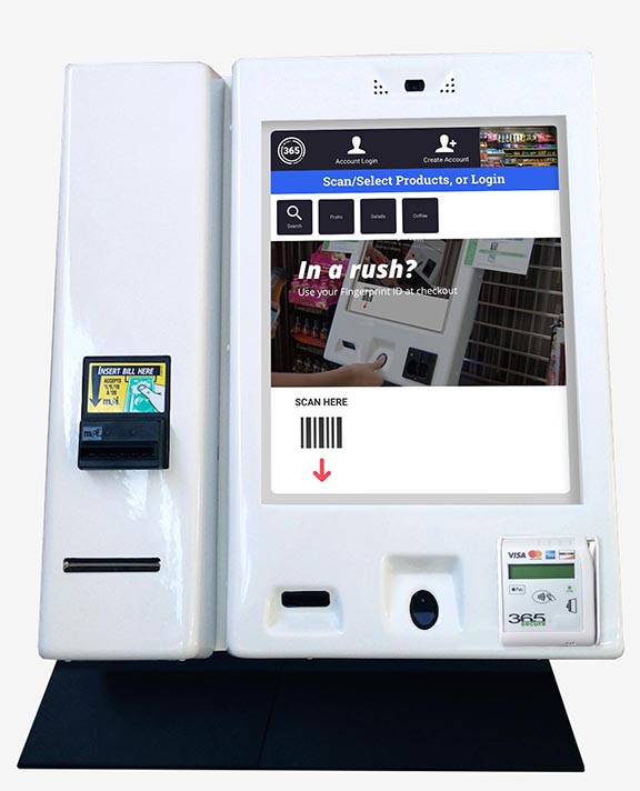 Checkout kiosk for Micro Markets