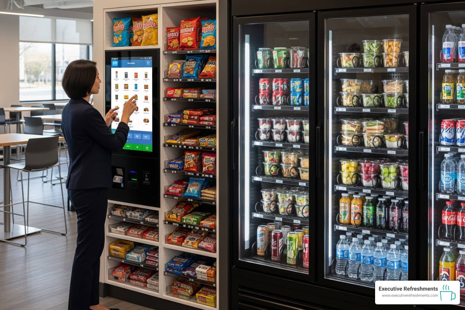micro market vending kiosk